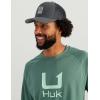 imageHUK Mens Icon Crew LongSleeve Performance Fishing ShirtNorth Atlantic