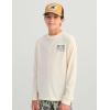 imageHUK Unisex Kids Long Sleeve Graphic Tee Soft Comfortable TShirt with Fun Fishing Designs for Everyday WearSc Fish  Egret