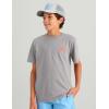 imageHUK Unisex Short Sleeve Performance Tee Fishing TShirt for KidsNight Sword  Night Owl