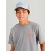 imageHUK Unisex Short Sleeve Performance Tee Fishing TShirt for KidsNight Sword  Night Owl