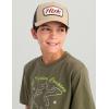 imageHUK Unisex Short Sleeve Performance Tee Kids Fishing TShirtSeahorse  Moss