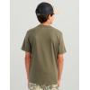 imageHUK Unisex Short Sleeve Performance Tee Kids Fishing TShirtSeahorse  Moss