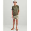 imageHUK Unisex Short Sleeve Performance Tee Kids Fishing TShirtSeahorse  Moss