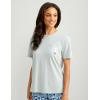 imageHUK Womens Short Sleeve Performance Tee Fishing TShirtBlock Beach  Harbor Mist