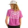 imageHUK Womens Short Sleeve Performance Tee Fishing TShirtRising Sun  Orchid