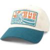 imageHUK Mens Fine Cord Unstructured Patch Trucker Hat Casual Adjustable Cap for Outdoor and Everyday WearDark Teal