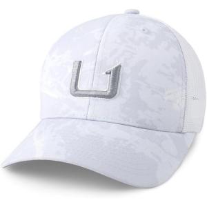 imageHUK Trucker AntiGlare Snapback Fishing Hat for MenMossy Oak Stormwater Bonefish