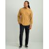 imageHUK Mens Creekbed Solid Long Sleeve Button Fishing ShirtSand Piper