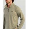 imageHUK Mens Pursuit Lite 14 Zip Lightweight Performance Long Sleeve Pullover with UPF Sun ProtectionHeather Moss