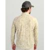 imageHUK Mens Pursuit Lite 14 Zip Lightweight Performance Long Sleeve Pullover with UPF Sun ProtectionSand