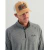 imageHUK Mens Pursuit Lite 14 Zip Lightweight Performance Long Sleeve Pullover with UPF Sun ProtectionVolcanic Ash Heather