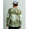 imageHUK Mens Pursuit Pattern Crew Sleeve Performance ShirtMo Stormwater Freshwater