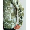 imageHUK Mens Pursuit Pattern Crew Sleeve Performance ShirtMo Stormwater Freshwater