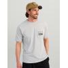 imageHUK Short Sleeve Performance Tee Fishing TShirt for MenHuk and Co  Harbor Mist