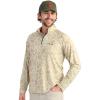imageHUK Mens Pursuit Lite 14 Zip Lightweight Performance Long Sleeve Pullover with UPF Sun ProtectionSand