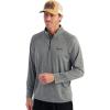 imageHUK Mens Pursuit Lite 14 Zip Lightweight Performance Long Sleeve Pullover with UPF Sun ProtectionVolcanic Ash Heather