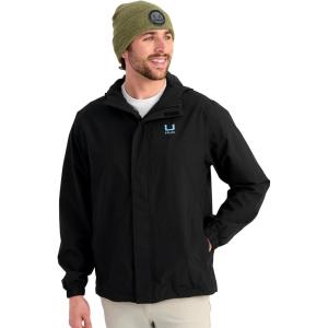 imageHUK Mens Storm Heavy Duty Jacket 20 Waterproof Windproof Breathable Rain Coat for Fishing and Outdoor ActivitiesBlack