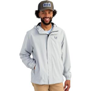 imageHUK Mens Storm Heavy Duty Jacket 20 Waterproof Windproof Breathable Rain Coat for Fishing and Outdoor ActivitiesHarbor Mist