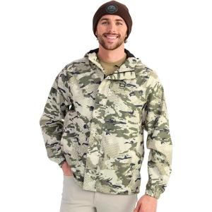 imageHUK Mens Storm Heavy Duty Jacket 20 Waterproof Windproof Breathable Rain Coat for Fishing and Outdoor ActivitiesKc Moss 20