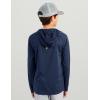 imageHUK Boys Pursuit Long Sleeve Graphic Hoodie Lightweight UPF Sun Protection QuickDrying Fishing ShirtNaval Academy