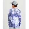 imageHUK Boys Pursuit Pattern Long Sleeve Fishing Shirt for KidsSkipper Blue