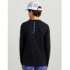 imageHUK Boys Pursuit Solid Long Sleeve Fishing Shirt for KidsBlack