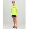 imageHUK Boys Pursuit Solid Long Sleeve Fishing Shirt for KidsSharp Green