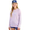 imageHUK Boys Pursuit Solid Long Sleeve Fishing Shirt for KidsOrchid Bloom