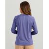 imageHUK Womens Pursuit Long Sleeve Performance Shirt  Sun Protection Skipper Blue