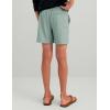 imageHUK Boys Pursuit Volley QuickDry Fishing Shorts for KidsSilver Blue