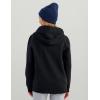 imageHUK Cotton Fleece Hoodie Soft Warm Comfortable Hooded Sweatshirt Pullover for KidsBlack