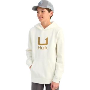 imageHUK Cotton Fleece Hoodie Soft Warm Comfortable Hooded Sweatshirt Pullover for KidsEgret
