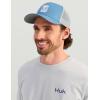 imageHUK Kc Scott Short Sleeve Performance Tee Fishing TShirt for MenSketch  Harbor Mist