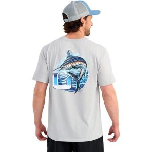 imageHUK Kc Scott Short Sleeve Performance Tee Fishing TShirt for MenSketch  Harbor Mist