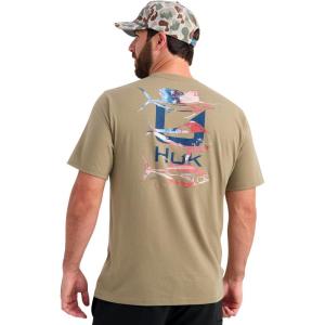 imageHUK Kc Scott Short Sleeve Performance Tee Fishing TShirt for MenSouthern Slam  Overland Trek