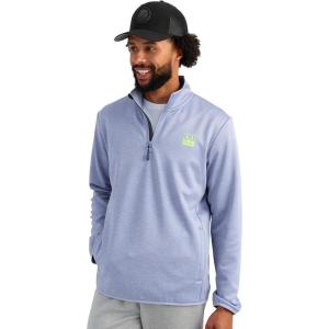 imageHUK Coldfront 14 Zip Performance Fishing Jacket for MenLightning Sky Heather