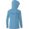 imageHUK UnisexChild Icon X Hoodie  Kids LongSleeve Shirt with Sun ProtectionBaltic Sea