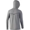 imageHUK UnisexChild Icon X Hoodie  Kids LongSleeve Shirt with Sun ProtectionOyster