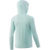 imageHUK UnisexChild Icon X Hoodie  Kids LongSleeve Shirt with Sun ProtectionSeafoam