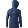 imageHUK UnisexChild Icon X Hoodie  Kids LongSleeve Shirt with Sun ProtectionTitanium Blue
