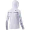 imageHUK UnisexChild Icon X Hoodie  Kids LongSleeve Shirt with Sun ProtectionWhite