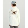 imageHUK unisexchild Cotton Fleece Hoodie Soft Warm Comfortable Hooded Sweatshirt Pullover for KidsEgret