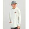 imageHUK unisexchild Cotton Fleece Hoodie Soft Warm Comfortable Hooded Sweatshirt Pullover for KidsEgret