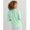 imageHUK Womens Pursuit Long Sleeve Performance Shirt  Sun Protection Seafoam Mist