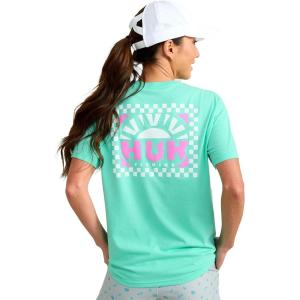 image:imageHUK Womens Short Sleeve Performance Tee Fishing TShirt for WomenRising Sun  Bermuda