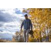 image:imageHUK Maverick Fishing Flannel Shirt  Performance Button DownSilver Blue