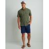image:imageHUK Mens Diamond Back Solid Short Sleeve Button Down Shirt Fishing Shirt for MenMoss