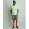 image:imageHUK Mens Diamond Back Solid Short Sleeve Button Down Shirt Fishing Shirt for MenPatina
