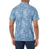 image:imageHUK Mens Icon X Polo  Fishing Shirt with 50 UPF Sun ProtectionRunning Lakes  Titanium Blue