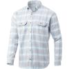 image:imageHUK Maverick Fishing Flannel Shirt  Performance Button DownGlacier